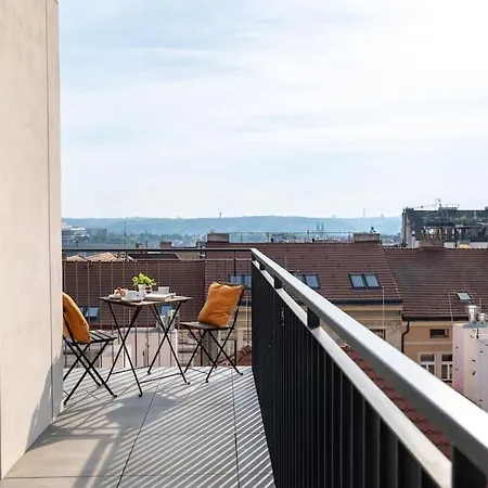 Cavallo Penthouse Xl Terrace Center 公寓 布拉格