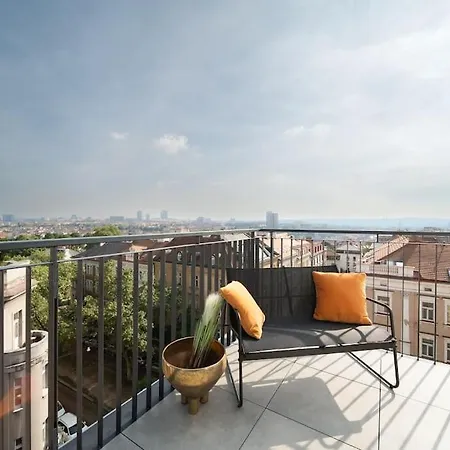 公寓 Cavallo Penthouse Xl Terrace Center 布拉格