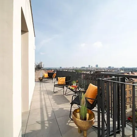 Cavallo Penthouse Xl Terrace Center 公寓 布拉格